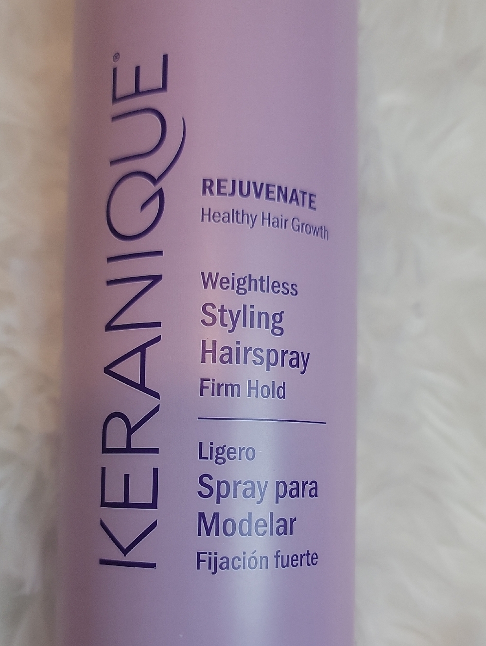 ✨️Keranique✨️Rejuvenate Weightless Styling Hairspray - 10oz. Never Used. - Picture 3 of 6